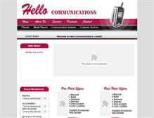 Tablet Screenshot of hello-tt.com